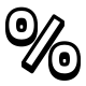 Percentuale icon