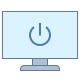 Fernseher anschalten icon