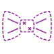 Filled Bow Tie icon