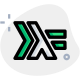 Haskell is a statically typed, purely functional programming language icon