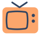 Retro TV icon