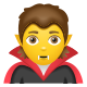 Vampire Emoji icon