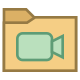 cartella video icon