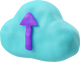 Zur Cloud hochladen icon