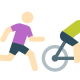 courir après le vélo-skin-type-1 icon