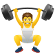 Person Lifting Weights icon