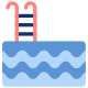 Swimming pool icon