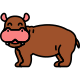 Hippopotamus icon