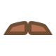 Lampenschirm-Schnurrbart icon