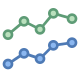 Liniendiagramm icon