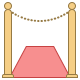 Красная ковровая дорожка icon