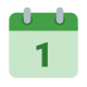 カレンダー週1 icon