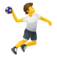 Person, die Handball spielt icon