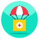 Medicine Parachute Delivery icon