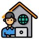 Work from Home icon