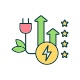 Sustainable Electricity icon