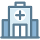 Health clinic icon