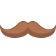 English Mustache icon