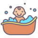 Baby Bath Tub icon