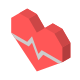 Heart with Pulse icon