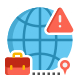 No Travelling icon