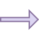 Pfeil: lang, rechts icon