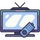 TV with Remote icon