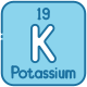 Potassium icon