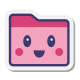 Pasta de gira-de-rosa icon