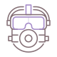 Diving Mask icon