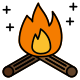 Campfire icon