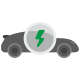 Charge Electric Car icon