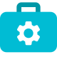 Business software maintenance and configuration setting icon