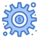 Dollar Gear icon