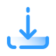 다운로드 업데이트 icon
