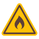 Pericolo d'incendio icon