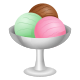 아이스크림 이모티콘 icon
