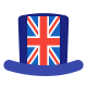 英国国旗帽子 icon