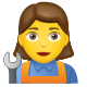 Woman Mechanic icon