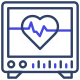 Electrocardiogram icon