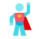 Super Hero Male icon