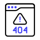 Error 404 icon