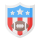 American Football Emblem icon