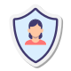 Security User Female icon