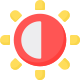밝기 설정 icon