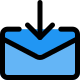 Save and download email icon