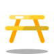 Mesa de picnic icon