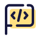 Programmier-Flag icon