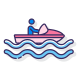 external-boat-water-sport-flaticons-lineal-color-flat-icons icon