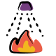 ein Feuer löschen icon